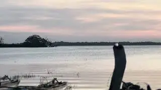 #ceylon #srilanka #nature #evening #lake #birds #sun 