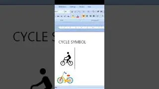 cycle 🚲 symbol shortcut in ms word #msword #computer #keyboardshortcuts #shortcutkeys