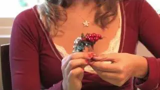 Christmas Crafts : How to Make Christmas Place Card Holders for the Table