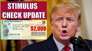 $2000 SECOND STIMULUS CHECK UPDATE | JANUARY 2 UPDATE FOR 2ND STIMULUS CHECK (STIMULUS PACKAGE)