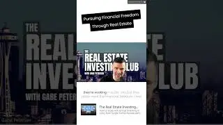 Pursuing Financial Freedom Through Real Estate