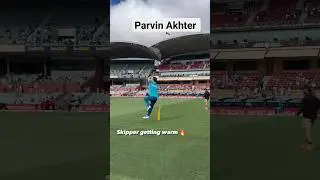 Our skipper Pat Cummins 😄#PatCummins #parvinakhter #cricket #cricketaustralia  #ausvswi