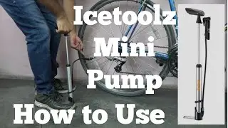 ICETOOLZ  HIGH PRESSURE ALU MINI PUMP Demo