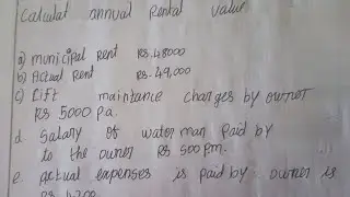Income tax law and practice 1 income from house property 