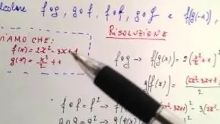 Calcolo di una funzione composta di due funzioni e dell'immagine
