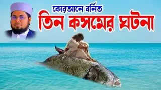 Mufti Delowar Hossain Taherpuri । দেলোয়ার হোসাইন তাহেরপুরী । তিন কসমের ঘটনা | bd waz
