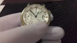 MAURICE LACROIX MASTERPIECE DOUBLE RETROGRADE GMT GOLD/STEEL швейцарские часы в Ростове-на-Дону