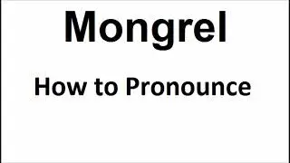 How to pronounce Mongrel||How to say Mongrel||Mongrel Pronunciation||ABDictionary