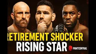UFC Shocker! Volkov Retires, Weidman Becomes Coach, Rountree Eyes Gold!