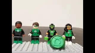 Let's Build:  Green Lantern Minifigures