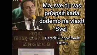 Ante Paradžik:  Sve ću vas po hapsiti kad dođemo na vlast