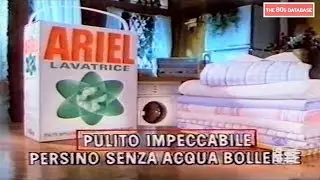 SPOT DETERSIVO ARIEL LAVATRICE - 1986 - THE 80s DATABASE
