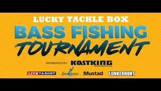 Lucky Tackle Box Tournament Bass Fishing!!! Day 1 - February