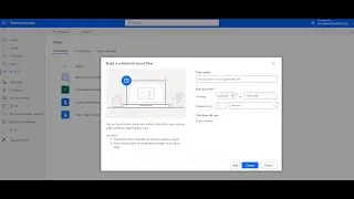 Basic Scheduled Cloud Flow (Power Automate Cloud)