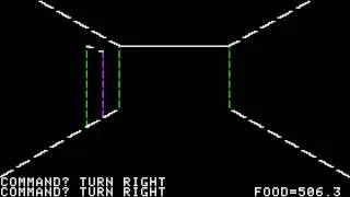 Apple II Game: Akalabeth - World of Doom (1980 California Pacific Computer Co.)