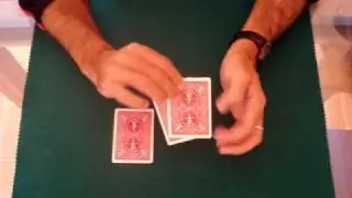 Magic Urzay; truco de magia: monte de 3 cartas