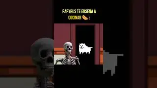 Papyrus te ense&ntilde;a a COCINAR 🌭 Dub #shorts