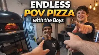 Endless POV Pizza Making with the Boys!🍕🔥(Part-2)