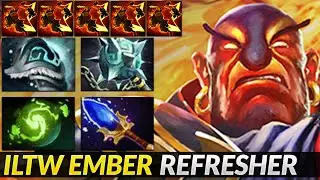 iLTW CRAZY REFRESHER Ember Spirit - Jumping around like a Boss