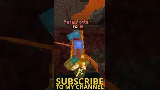 Me vs the Nether (Minecraft Block Breaking SMP) #shorts