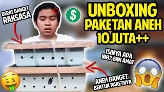 UNBOXING PAKETAN ANEH RAKSASA 10JUTA++!! BARU-BARUAN DAPET PAKETAN ANEH BEGINI PACKINGNYA!