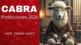 CABRA 2026 AMOR TRABAJO SUERTE