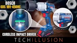 🔥 THE MIDDLE CLASS from BOSCH?! The NEW cordless impact wrench GDS 18V-450 HC!😱 - GDS 18V450 Review