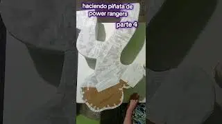 Pi&ntilde;ata de power rangers tutorial 👉 