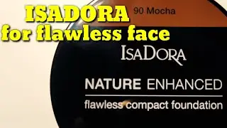 First impression || isadora Flawless  Compact Foundation | honest review | see the difference