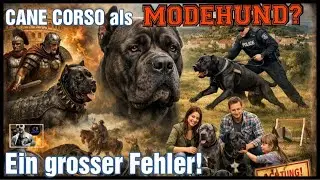 Der Cane Corso als Modehund. Ein grosser Fehler!