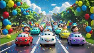 Baby Car&rsquo;s Twinkle Road Parade | Fun Nursery Rhymes & Kids Songs 🚗✨🌙🎶🌈