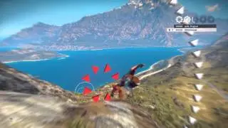 Just Cause 3 - 5 Gears in Wingsuit challenge Aeroporto Tour