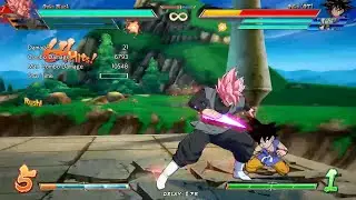 DBFZ Easy Goku Black Double Super T.O.D Combo