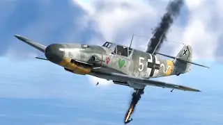 BF 109 vs P-47 | Dogfight in War Thunder&rdquo;