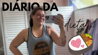 DIÁRIO DA DIETA 03 - MARMITINHAS, CÓLICA 🍽️🥣