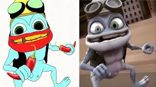 Funny Crazy Frog  - Axel F Song Funny Drawing meme video | Crazy Frog Drawing Art Memes