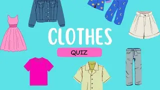 CLOTHES QUIZ | WHAT IS THIS? | WHAT ARE THESE? | ESL GAME