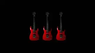 Taisto Guitars - V25 FR ACM Red Customized Variant