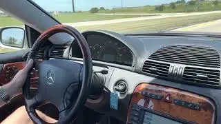 2006 Mercedes CL500 Road test