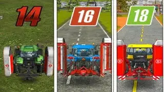 Farming simulator | Fs14 vs Fs16 vs Fs18 Timesplay | gameplay | multiplayer |