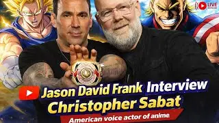 Jason David Frank Interview Christopher Sabat American voice actor of anime.