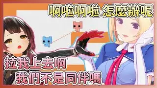慘叫的蘿蔔子，噴笑的AKI，PICO PARK謝謝你【ロボ子/蘿蔔子/ROBOCO】【アキロゼ/AkiRose/亞綺羅森】【HOLOLIVE中文】【PICO PARK】
