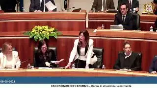 L'intervento dell'Assessora Mariaelena Motzo per 