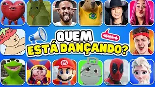 💃 ADIVINHE QUEM ESTÁ DANÇANDO!! 🤩🎵 | Enaldinho, Neymar, Bobbie Goods, Emilly, Ó U Gás, Não Choraxx