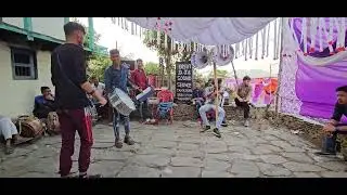 Kana bhai drum master gajab...#garhwali band @Arunmilanbandmahadevsain