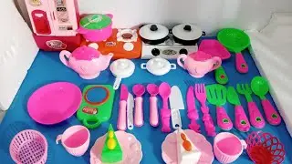 11 Min Unboxing&nbsp;&nbsp; and&nbsp; Satisfying&nbsp; &nbsp;&nbsp; Colorful Mini Kitchen Set Creative Cooking Fun  Review&nbsp;  Toys