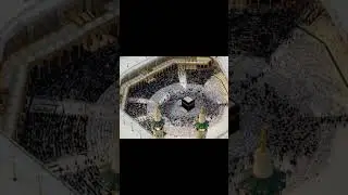 SubhanAllah 🤍 Beautiful & Peaceful Views of the Holy Kaaba | Heart-Touching Moments #shortsfeed