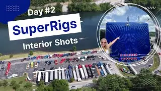 SUPERRIGS Day #2 !! Interior SHOTS and Some Amazing Stories !! The Goose and Lucky 7s Truck Show