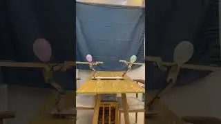 Balloon Duel Machine | Fun DIY Balloon Battle Game! 🔧🎈