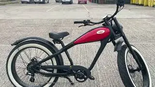 Retro Beach Cruiser Electric bicycle. Slight seconds but brand new. For sale. Only &pound;1999